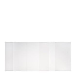 Omslagmapjes t.b.v. zwangerschapsboekje 180 x 405 mm, 3-delig, PP-folie, transparant 