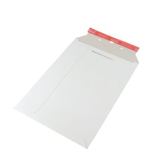 Kartonnen envelop A3, 31 x 44,5 x 3 cm, zelfklevende sluiting, scheurstrip, wit 