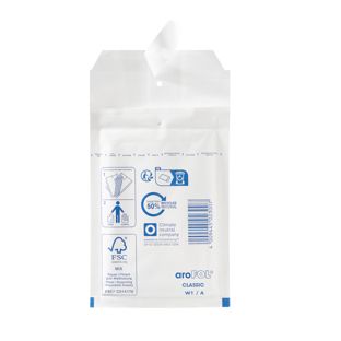 aroFOL enveloppen met bubbelplastic 100 x 165 mm 