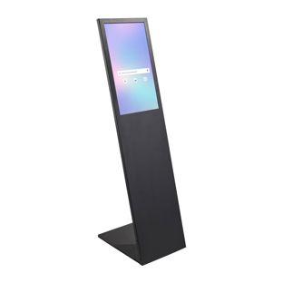 Digitale infostandaard PLANAVISION, zwart, mat 