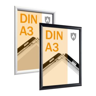 Brandwerende kliklijsten A3 met B1-certificering 