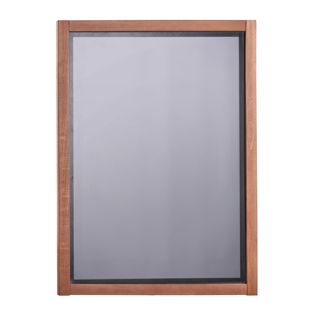 Wandbord hout MULTI, met krijtbord en magneetframe 