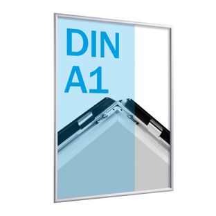 Kliklijsten, aluminium, A1 zilver  | 17 mm | in verstek 