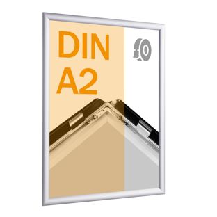 Kliklijsten, aluminium, A2, zelfklevend zilver  | in verstek 