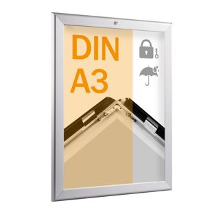 Kliklijst A3, afsluitbaar, weerbestendig 