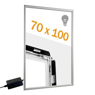 Kliklijsten LED, aluminium, B1 