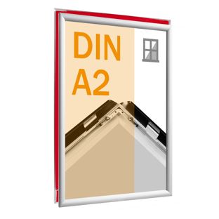 Raam kliklijsten, aluminium, A2 zilver 