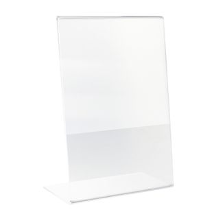 L-standaard, acryl A6  | staand formaat 