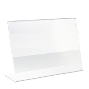 L-standaard, acryl A6  | dwars/liggend formaat 