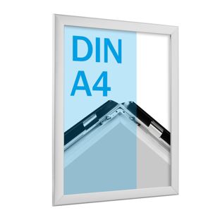 Kliklijsten, aluminium, A4 null | null | 20 mm