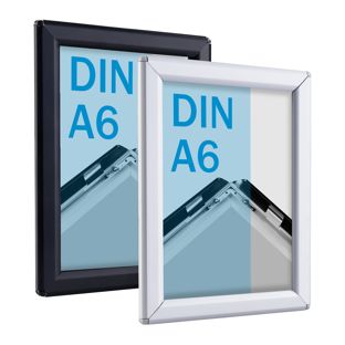Kliklijst A6 Opti Frame, met rugsteun 