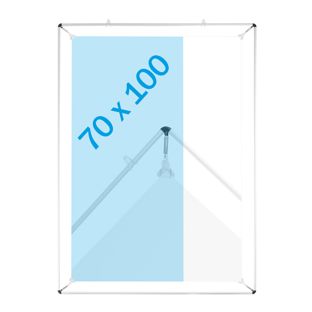 Posterstretchers, zilver B1