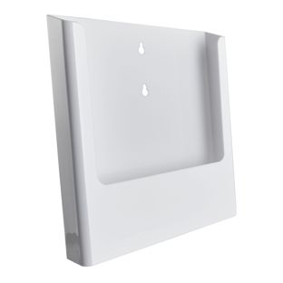Wandfolderhouder, polystyreen, transparant PTXD 