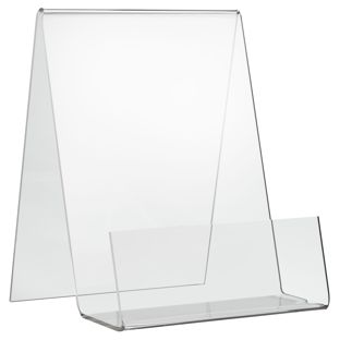 Boekenstandaard acryl  105 x 135 mm (A6) 