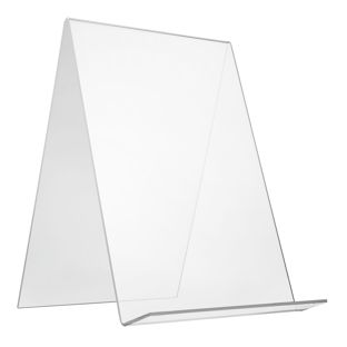 Boekenstandaard acryl A4 