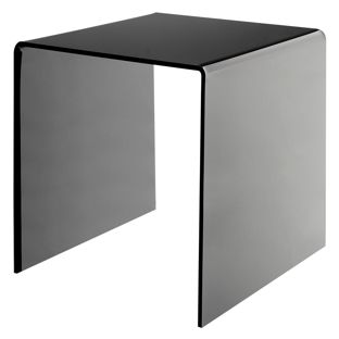 U-standaard acryl, zwart 200 x 200 x 200 mm