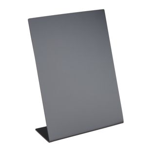 L-standaard krijtbord, zwart staand formaat | A5