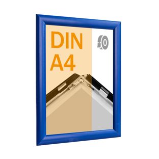Kliklijsten, A4, zelfklevend blauw  | in verstek 
