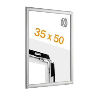 Kliklijsten, aluminium, B3, zelfklevend, zilver 