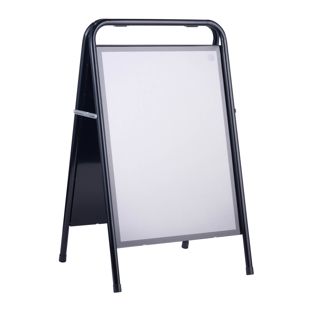 Stalen stoepbord A2 STEEL-STOP null
