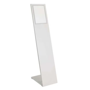 Informatiestandaard PLANAR A4 met magnetische lijst wit 