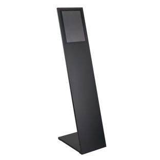 Informatiestandaard PLANAR A4 met magnetische lijst zwart 
