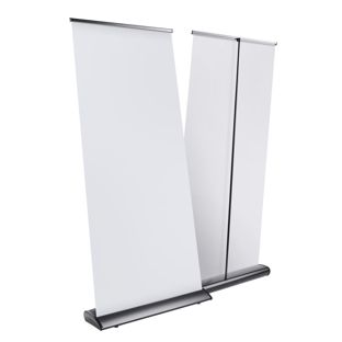 Roll Up Exclusive, zonder bedrukking, 200 x  100 cm | zwart 