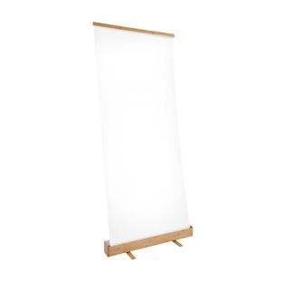 Roll Up BAMBOO Square, zonder bedrukking, 200 x 85 cm 