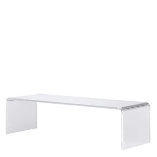 Deco brug, acryl, tranparant, rechthoekig 200 x 50 x 70 mm 