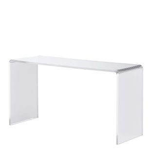 Deco brug, acryl, tranparant, rechthoekig 200 x 100 x 70 mm 