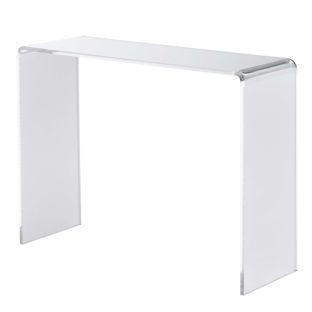 Deco brug, acryl, tranparant, rechthoekig 200 x 150 x 70 mm 