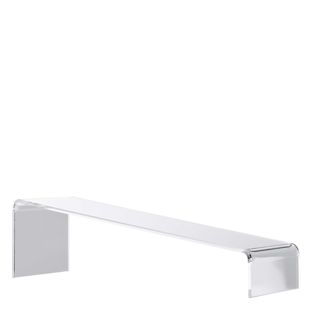 Deco burg, acryl, transparant, schuin 225 x 30-60 x 70 mm