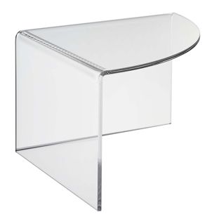 Deco platform, acryl, transparant 100 mm