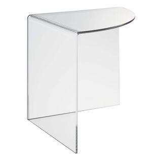 Deco platform, acryl, transparant 150 mm