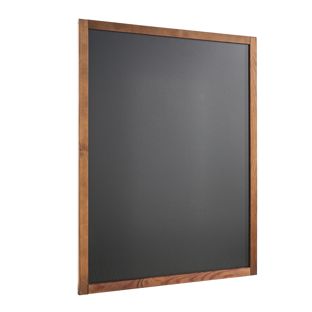 Houten krijtwandbord 80 x 100 cm