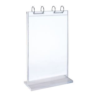 T-standaard  FLIP met ringmechaniek en PVC-hoezen A4
