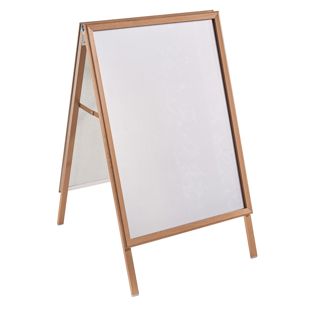 Stoepbord A1 Outdoor SOLID-STOP 32 mm | in verstek  | lichtbruin 