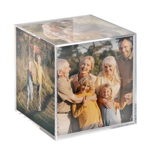 Fotokubus, voor 6 foto's, 90 x 90 mm 