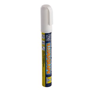 Krijtstift, 1 stuk, wit  | 2 mm | wateroplosbaar 
