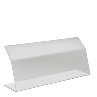 Spatbescherming voor toonbank 650 x 280 x 180 mm | null