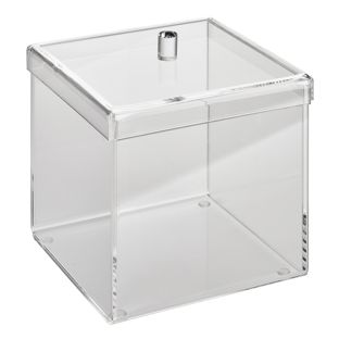 Acrylbox met deksel 160 x 160 x 160 mm  | stolpdeksel 