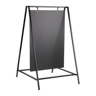 Stoepbord krijtbord Swing, 50 x 70 cm, zwart 