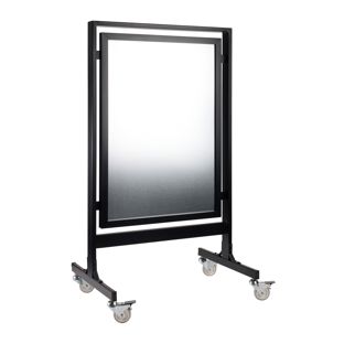 Stoepbord SQUARE A1, zwart 