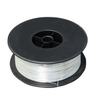 Hechtdraad zilver  | No. 26 - ⌀ 0,50 mm  | spoel á 2 kg 