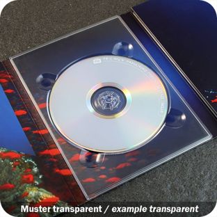 CD-tray, digitray DVD, zwart 