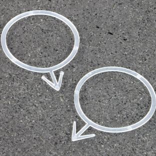 Flessenring, ø = 40 mm, transparant 