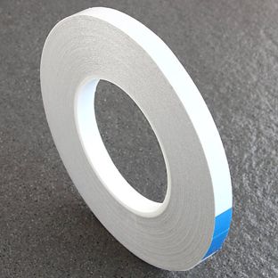 Dubbelzijdig tissuetape, sterke acrylaatlijm, VL15 9 mm | 50 m