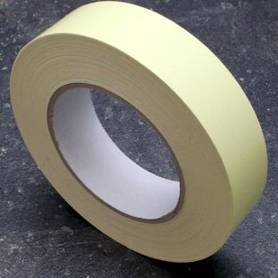 Dubbelzijdig textieltape, zeer sterke rubberlijm, GW-ES25 38 mm