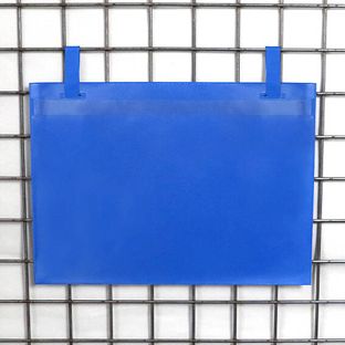 Logistieke hoezen/markeringshoezen voor draadboxen, met bindriemen 