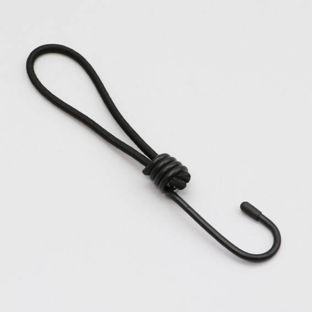 Spanners/spanelastieken met metalen haak 150 mm | zwart 